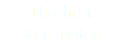 The first 30 minutes